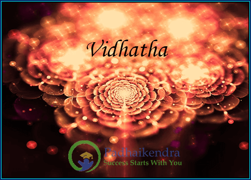 Meaning of the term Vidhatha