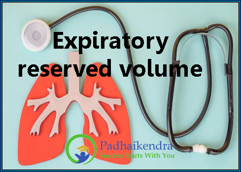 Expiratory reserved volume