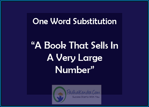 A book that sells in a very large number