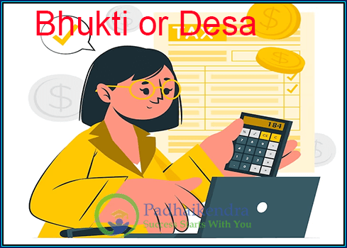 Meaning of the term Bhukti or Desa
