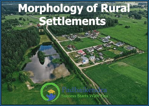 Morphology of Rural settlements