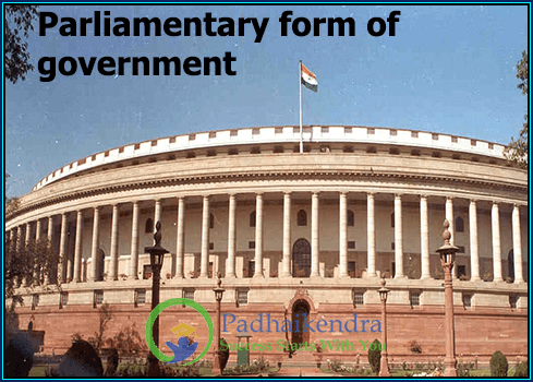 Parliamentary form of government