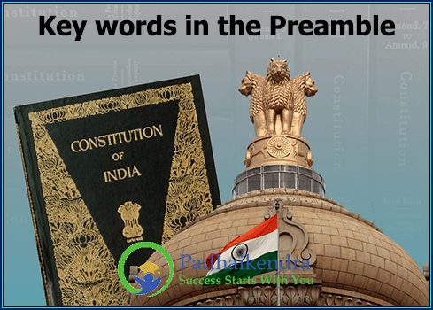Key words in the preamble