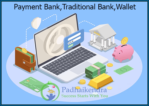 Difference Between Payments Bank, Traditional Bank, And Wallet