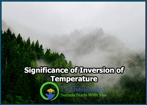 Significance of Inversion of Temperature