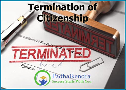 Termination of citizenship