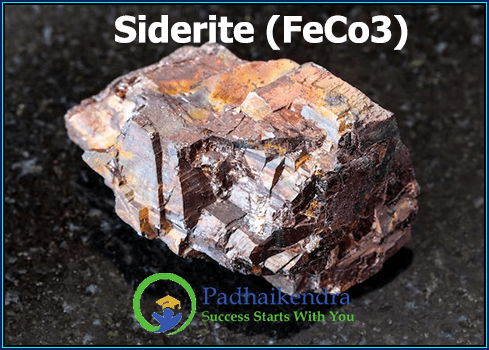 Siderite (FeCo3)