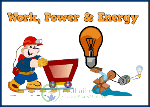 Work, Power, and Energy