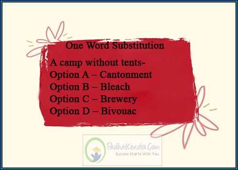 A camp without tents