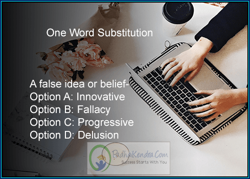 A false idea or belief