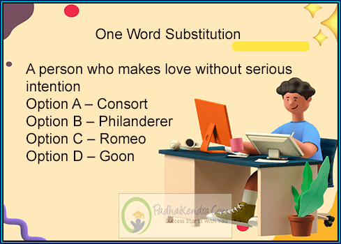 A person who makes love without serious intention