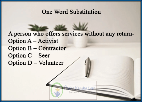 A Person Who Offers Services Without Any Return