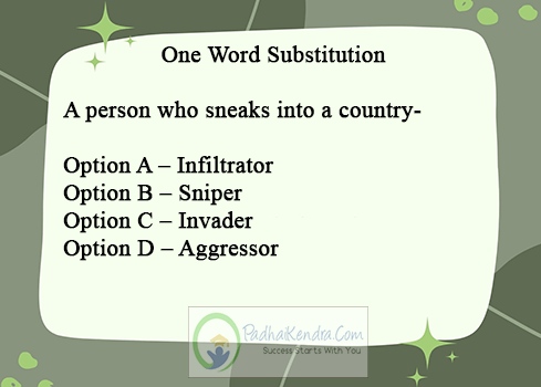 A person who sneaks into a country