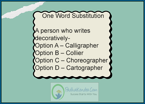 A person who writes decoratively