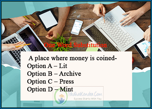 A place where money is coined