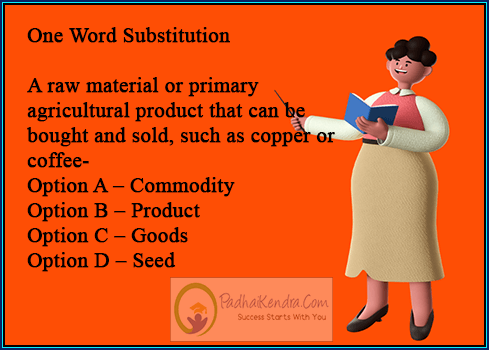 A Raw Material Or Primary Agricultural Product That Can Be Bought And Sold, Such As Copper Or Coffee