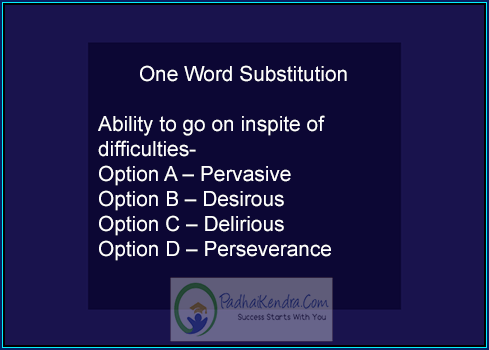 Ability to go on inspite of difficulties