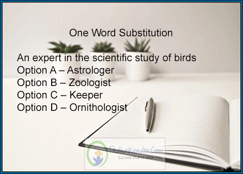 An expert in the scientific study of birds