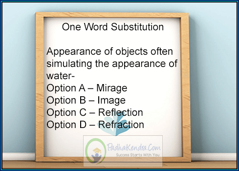 Appearance Of Objects Often Simulating The Appearance Of Water