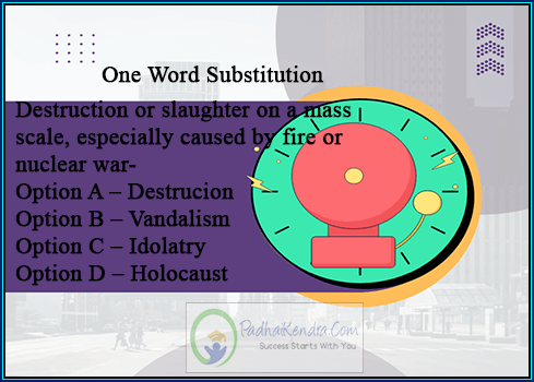 Destruction or slaughter on a mass scale, especially caused by fire or nuclear war