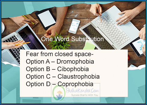 Fear from closed space