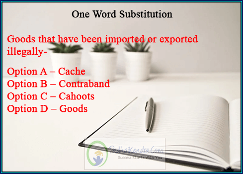 Goods that have been imported or exported illegally