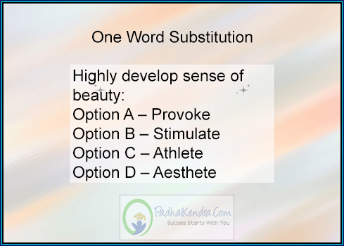 Highly develop sense of beauty