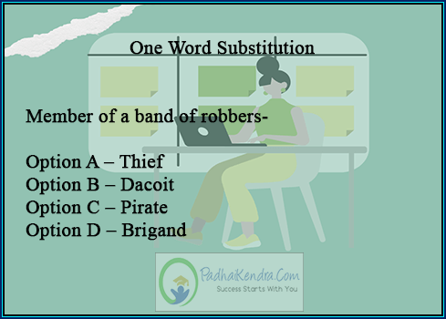 Member of a band of robbers