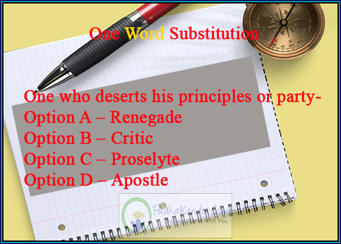 One who deserts his principles or party