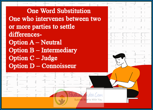 One who intervenes between two or more parties to settle differences