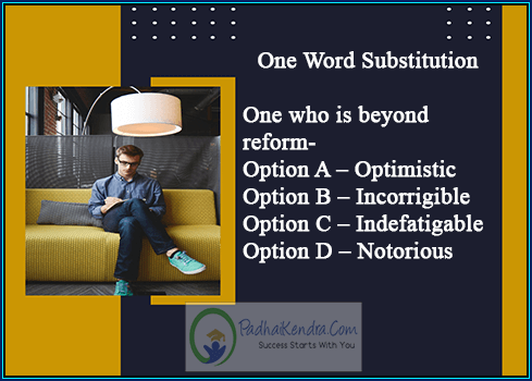 One who is beyond reform