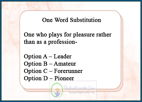 One who plays for pleasure rather than as a profession