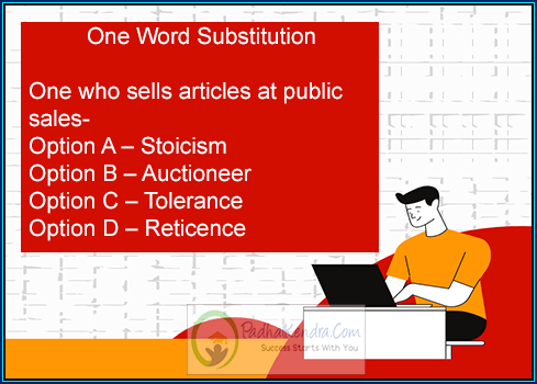 One who sells articles at public sales