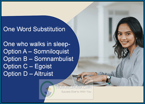 One who walks in sleep