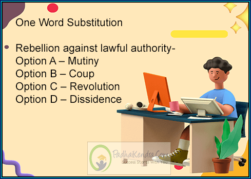 Rebellion against lawful authority
