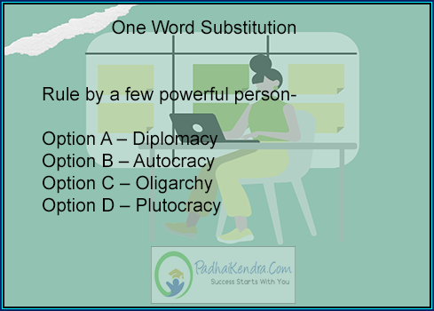 Rule By A Few Powerful Person