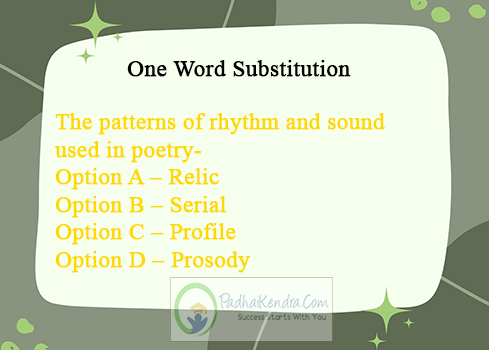 The patterns of rhythm and sound used in poetry