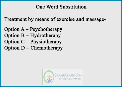 Treatment by means of exercise and massage