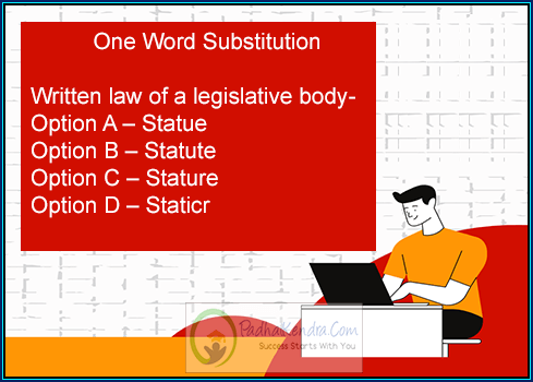 Written law of a legislative body
