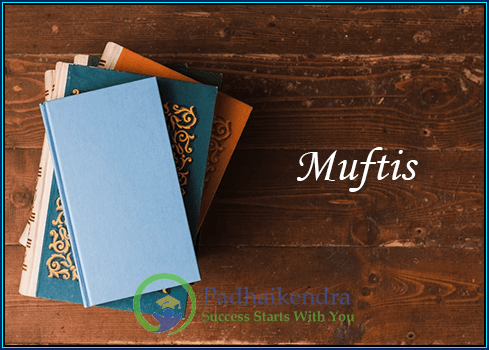 Meaning of the term Muftis