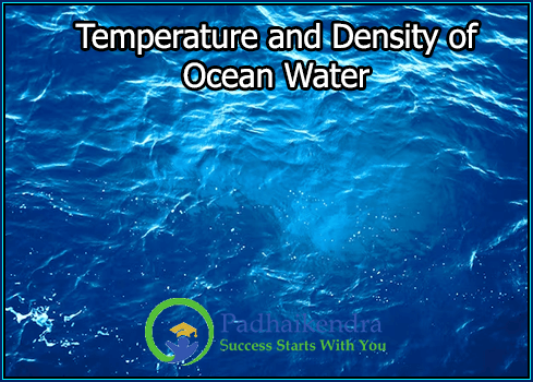 Temperature and Density of Ocean Water