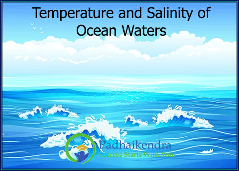 Temperature and Salinity of Ocean Waters