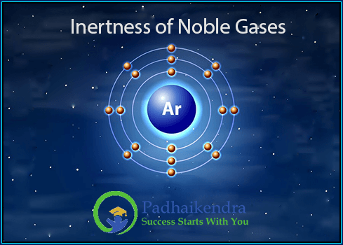 Inertness of Noble Gases